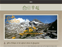 Tablet Screenshot of lesarolles-queyras.fr